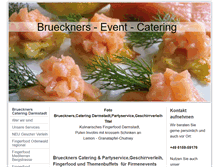 Tablet Screenshot of partyservice-brueckner.de